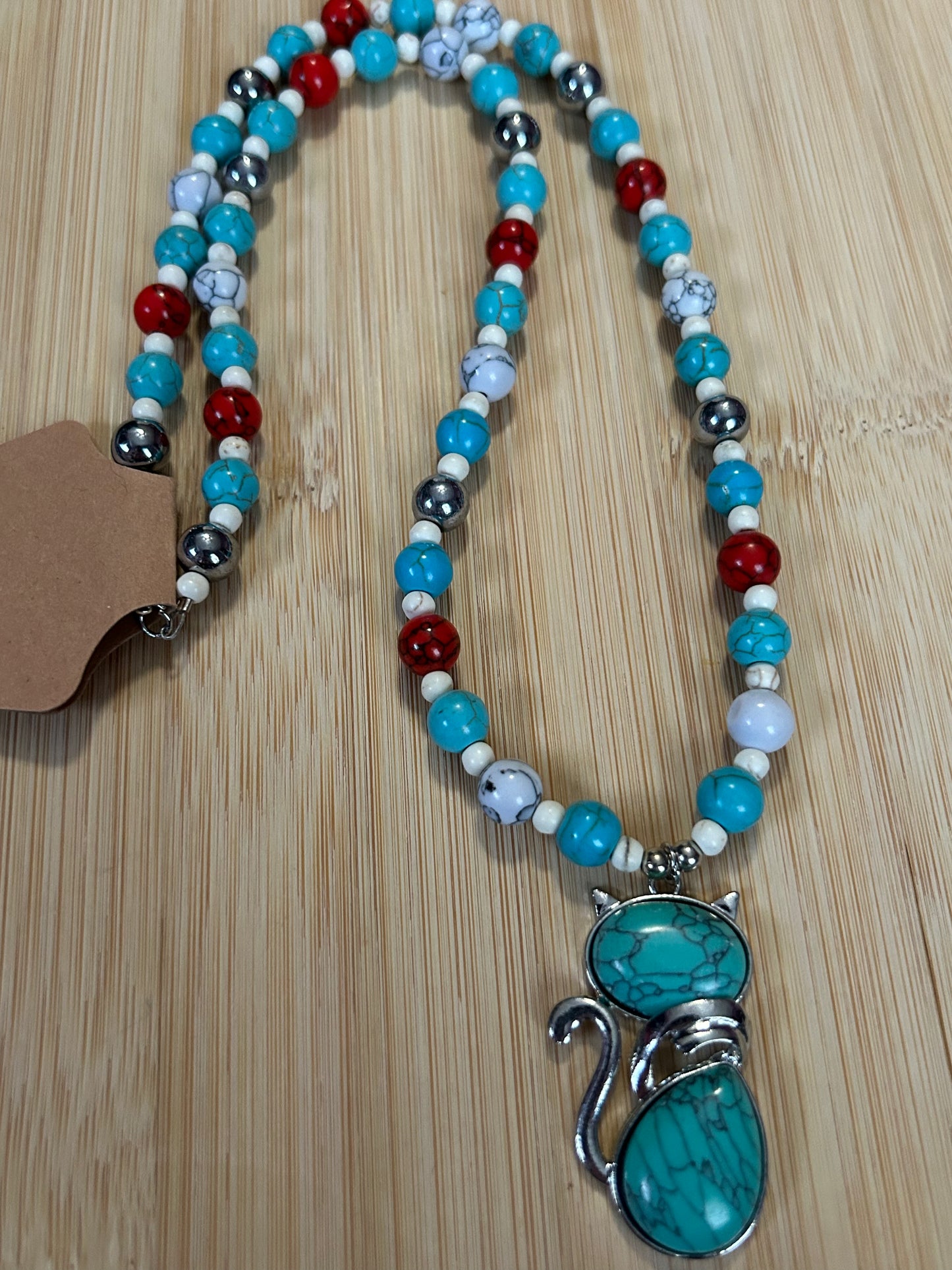 Turquoise Cat