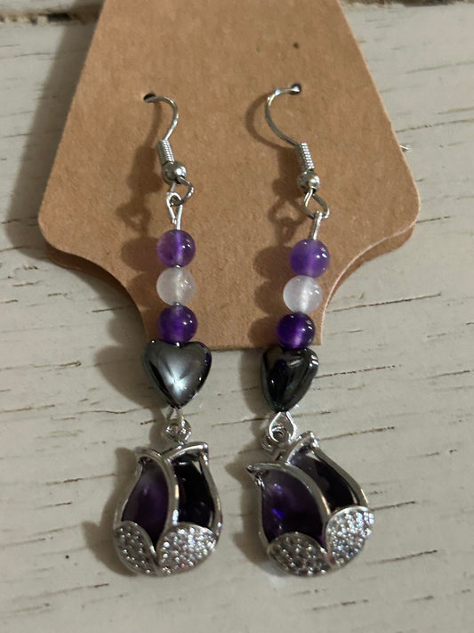 Purple Agate Tulips