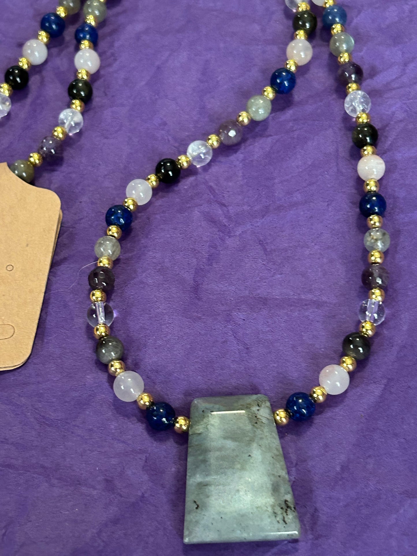 Egyptian Style Labradorite necklace