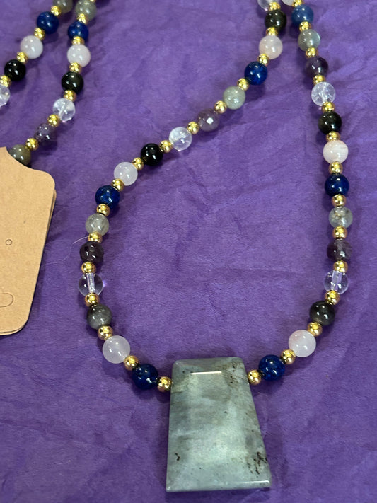 Egyptian Style Labradorite necklace