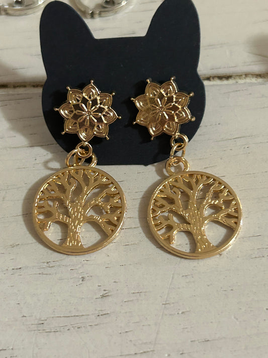 Tree of Life Bloom earrings