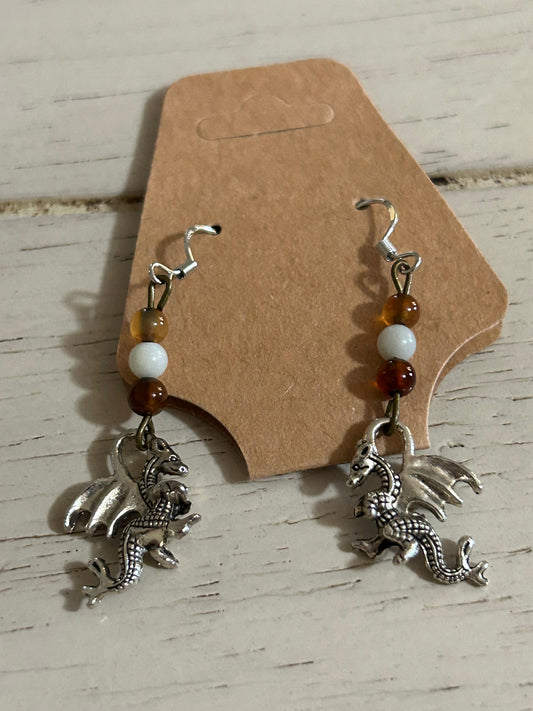 Coffee Agate Dragons