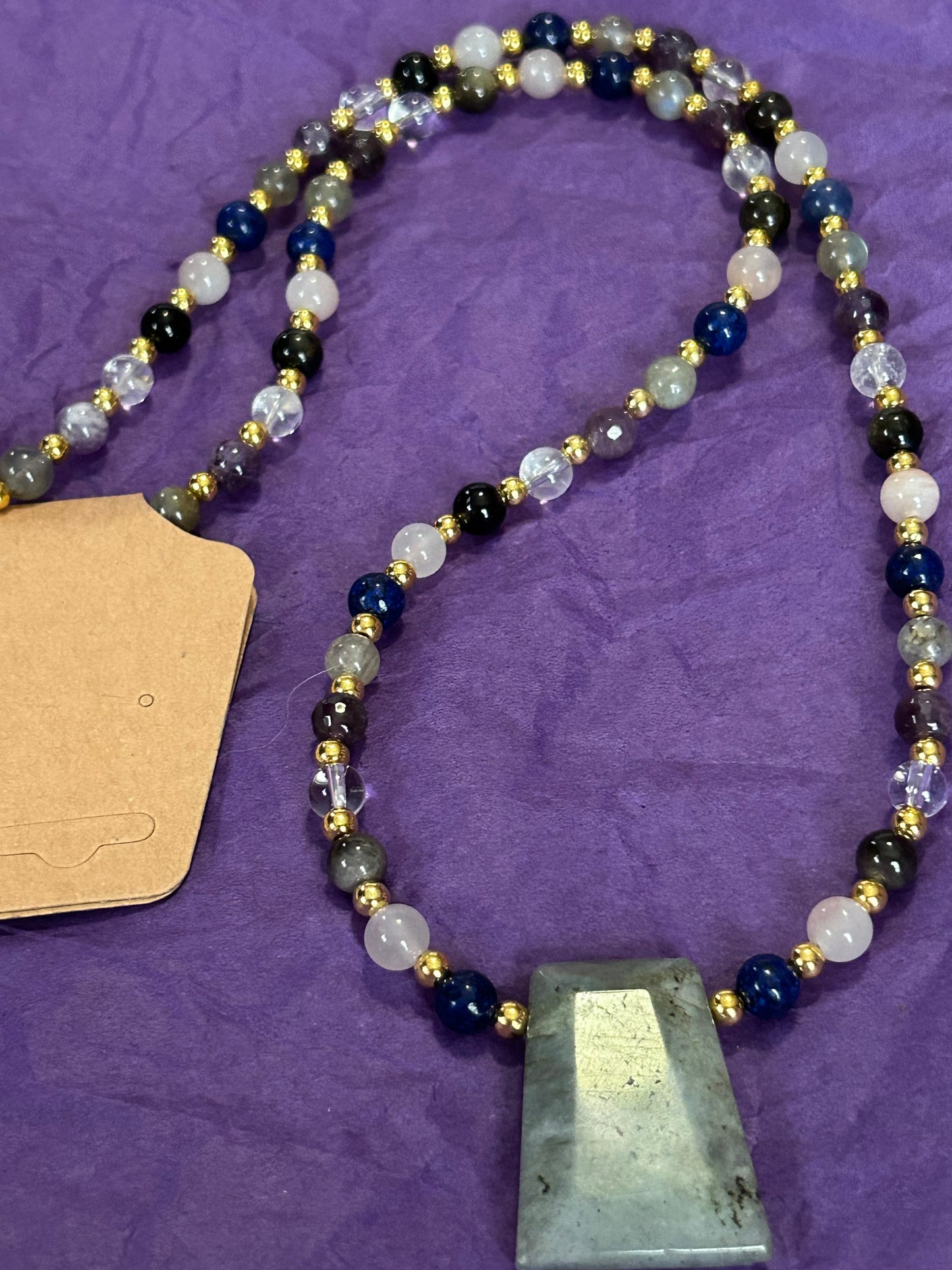 Egyptian Style Labradorite necklace