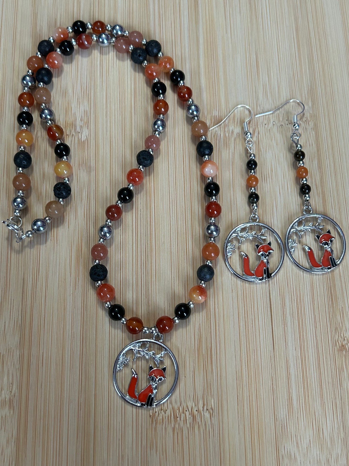 The "Clever Spirit" Fox Necklace