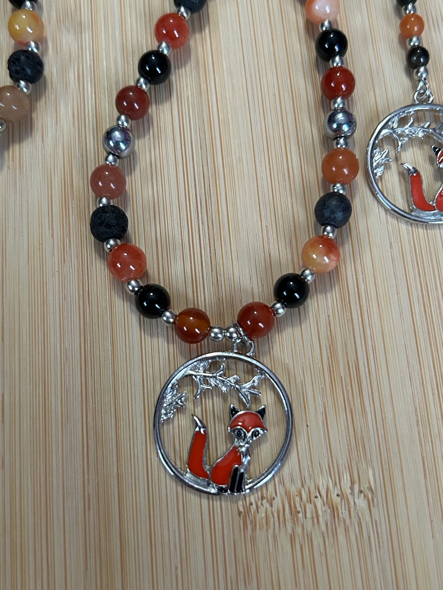 The "Clever Spirit" Fox Necklace
