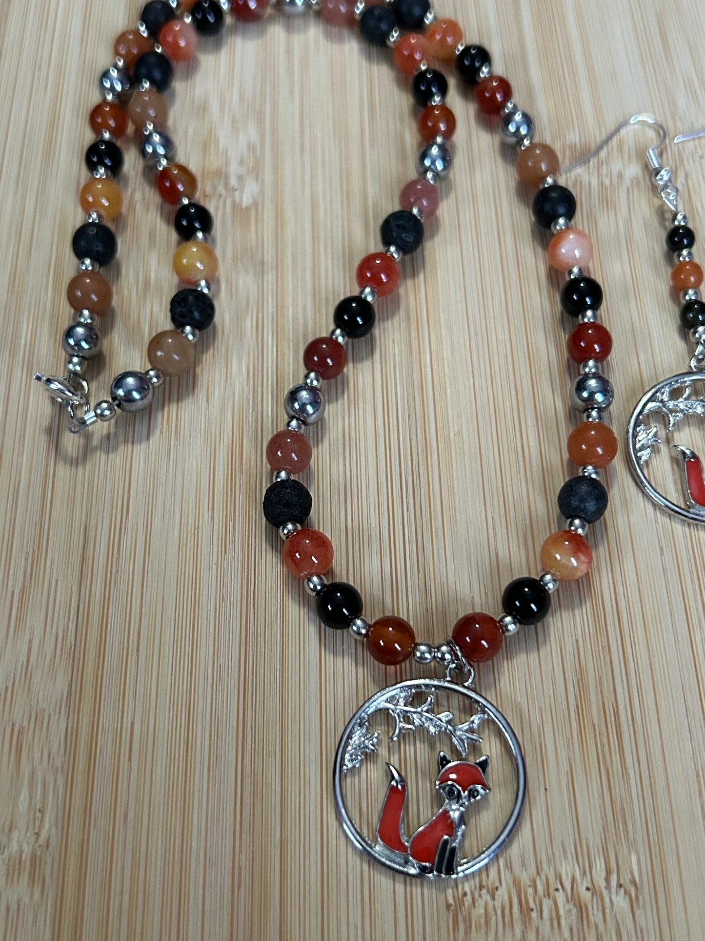 The "Clever Spirit" Fox Necklace