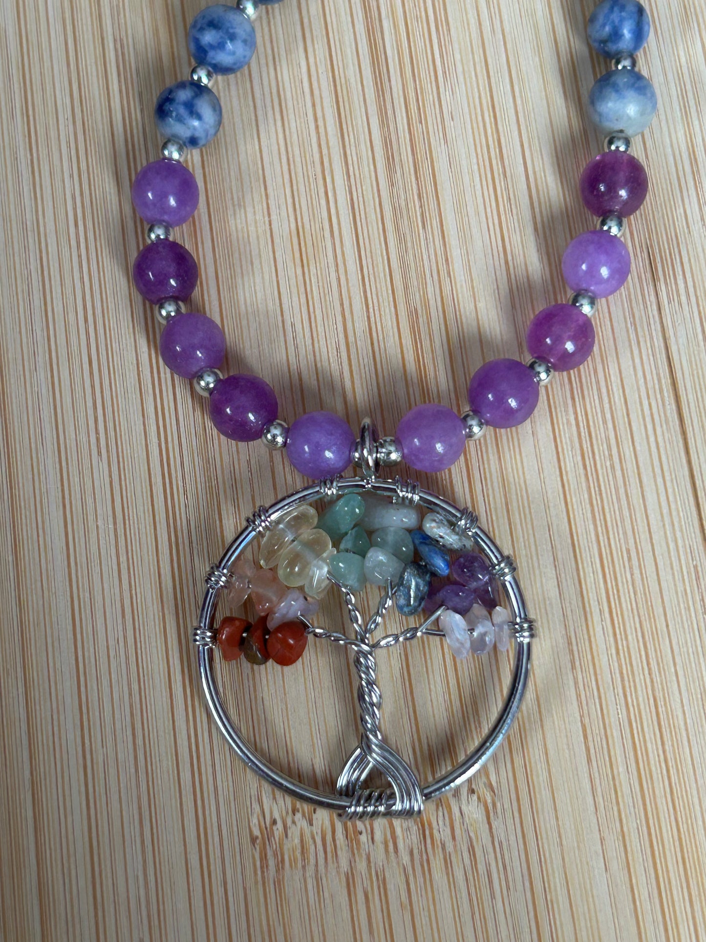 Chakra Color Block Tree of Life