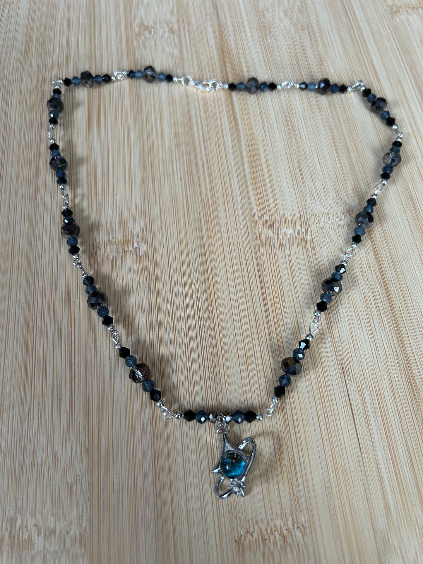 Celestial Midnight Linked Necklace