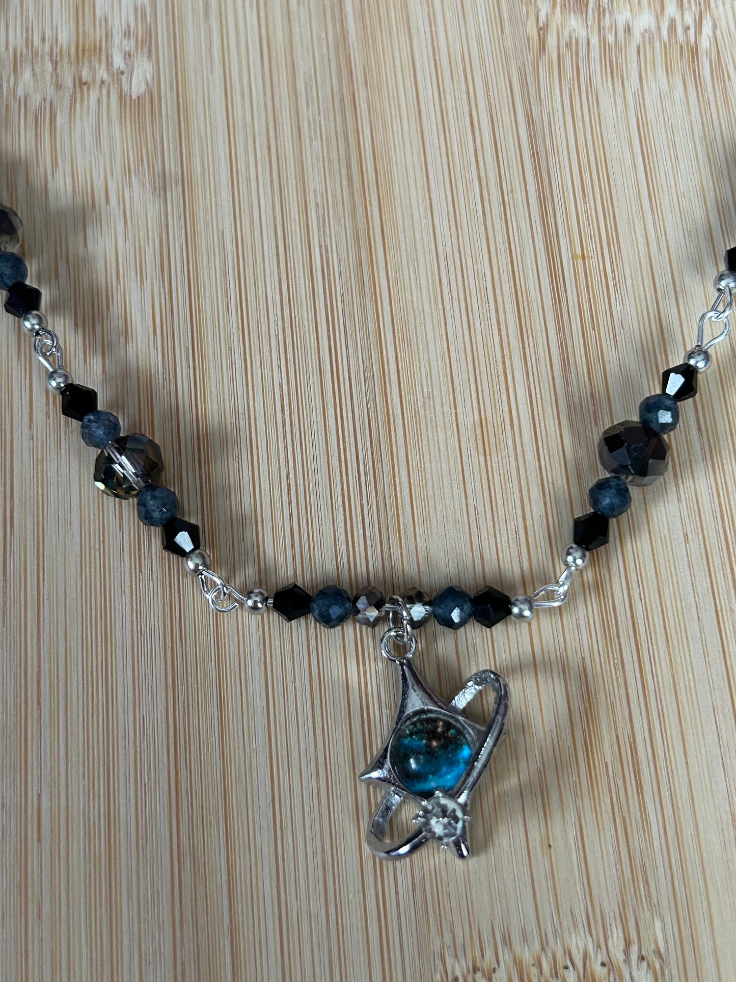 Celestial Midnight Linked Necklace
