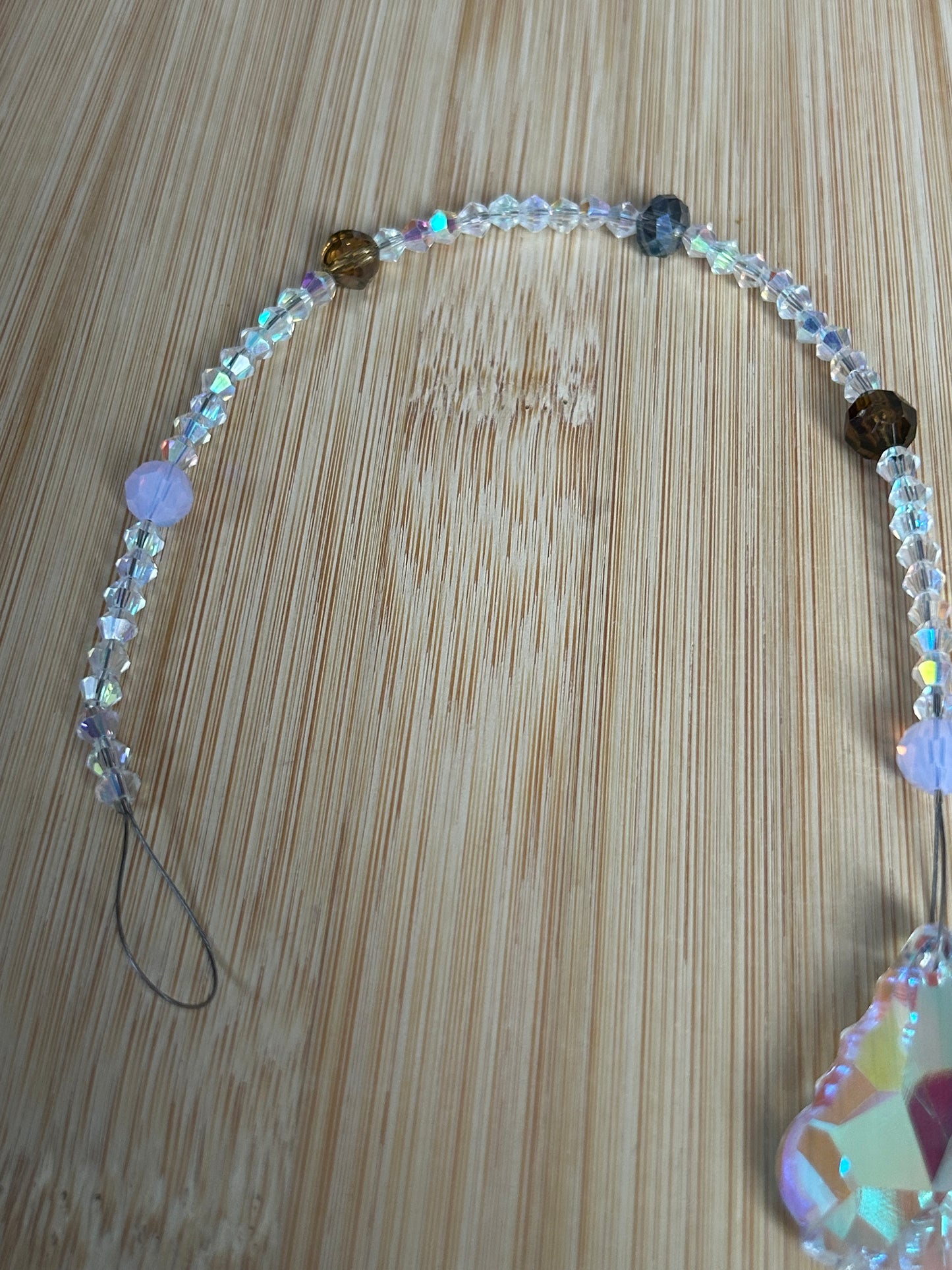 Long Crystal Sun catcher