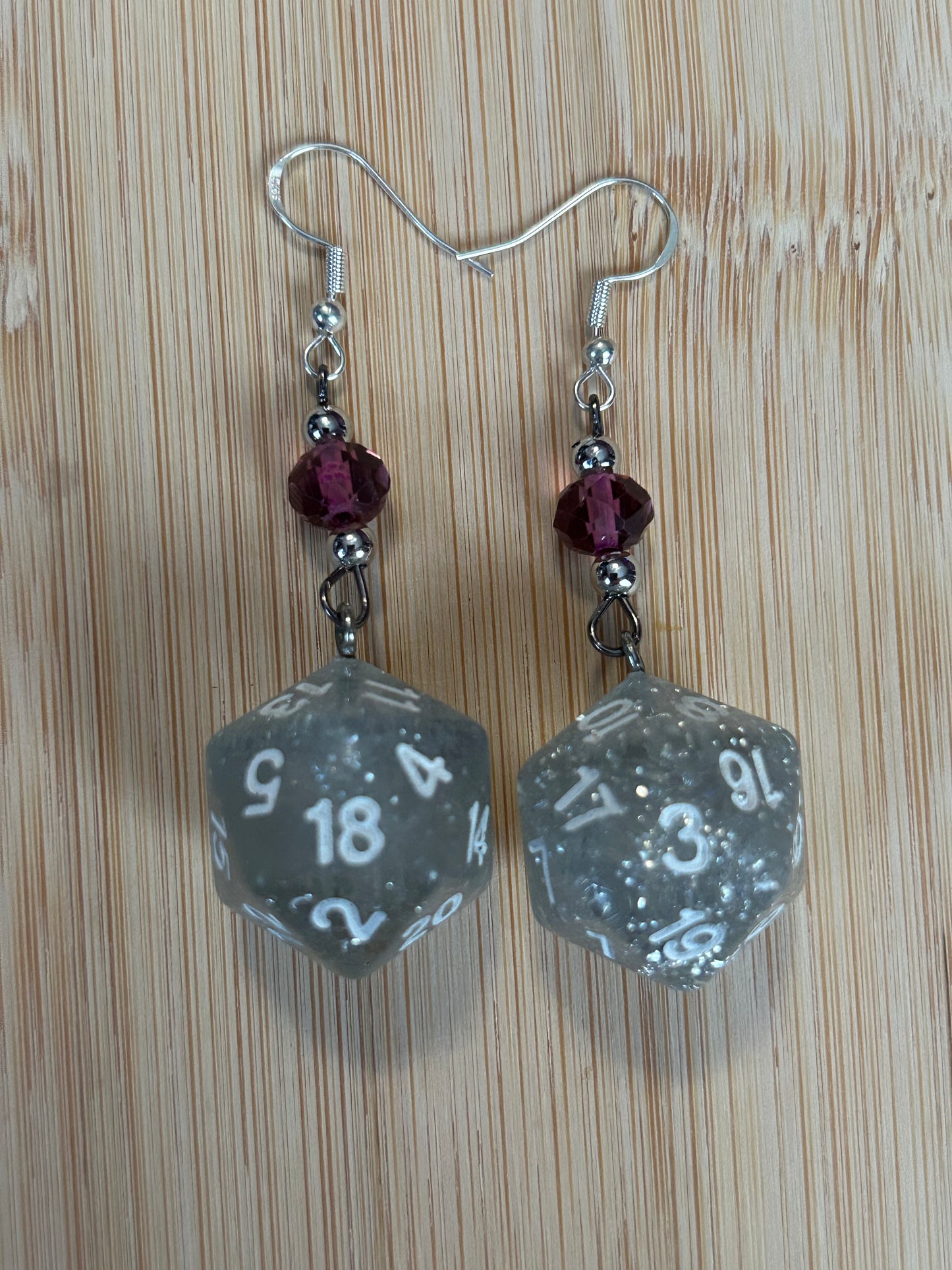 Pink d20